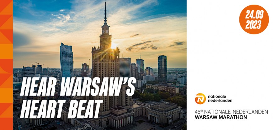 The Palace of Culture and Science becomes the heart of Poland’s biggest marathon.